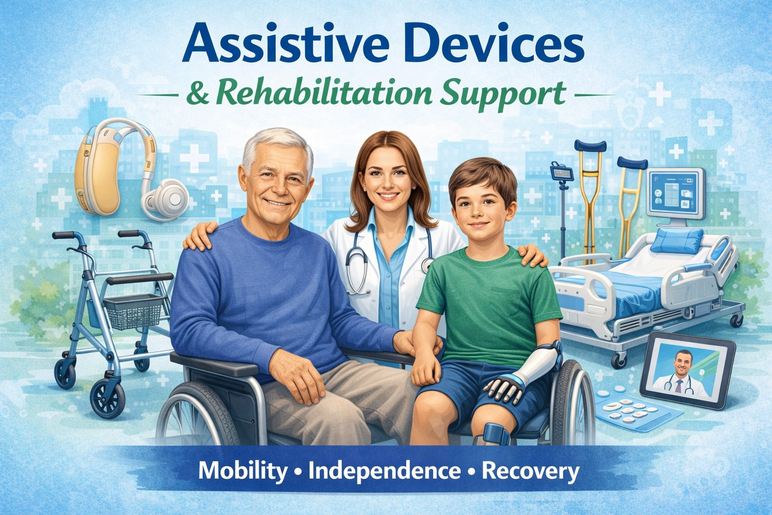 Assistive devices and rehabilitation support